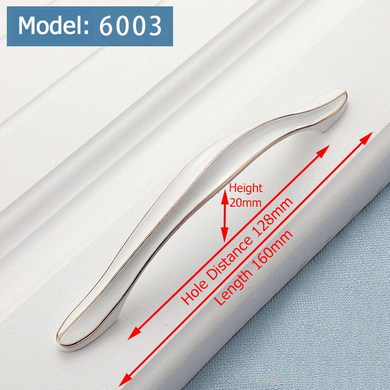KAK Ivory White Kitchen Cabinet Handles European Style Cupboard Door Pulls Drawer Knobs Fashion Solid Furniture Handle Hardware
