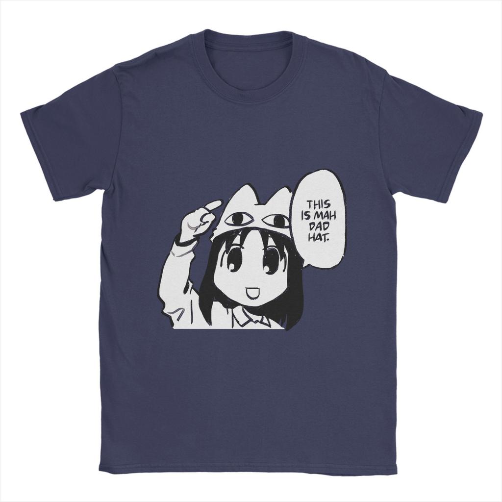 Ayumu Osaka   Bavlněné tričko pro muže Léto Azumanga Daioh  Estetická trička Kulatý výstřih Populární trička Nadměrné Velkoobchodní oblečení