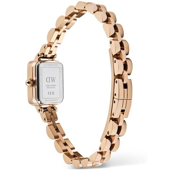 Daniel Wellington Quadro Mini 15.4x18.2mm RG White Dial DW00100847 Wrist Watch