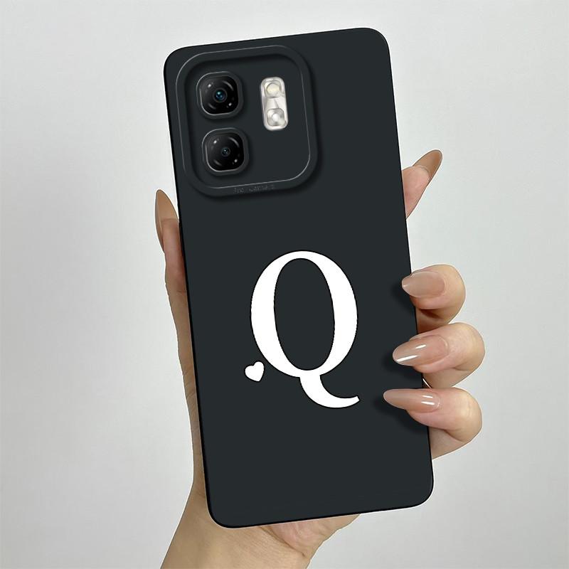 For Infinix Smart 9 Case Infinix Hot 50i Phone Cases X6532 X6531 X6531B Cute Letters Soft Silicone Back Cover Fundas Coque Shell