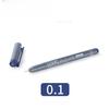 Japanese Colored Hook Line Pen Waterproof Art Supplies Anime Architectural Design Ink Tube Drawing Pen Watercolor Outline Marker