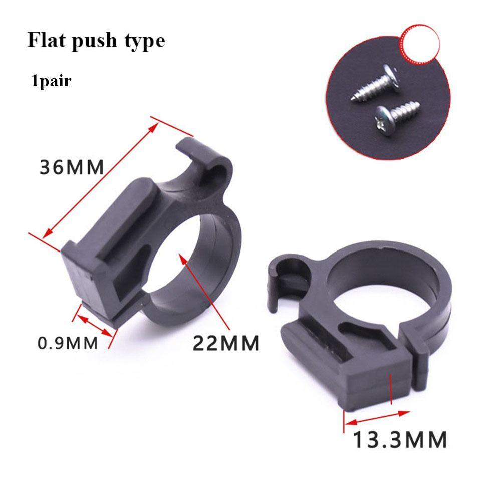1pair Plastic Fixing Clip 3 Styles Lamp Head Assembly  Electric Bicycle Accessories