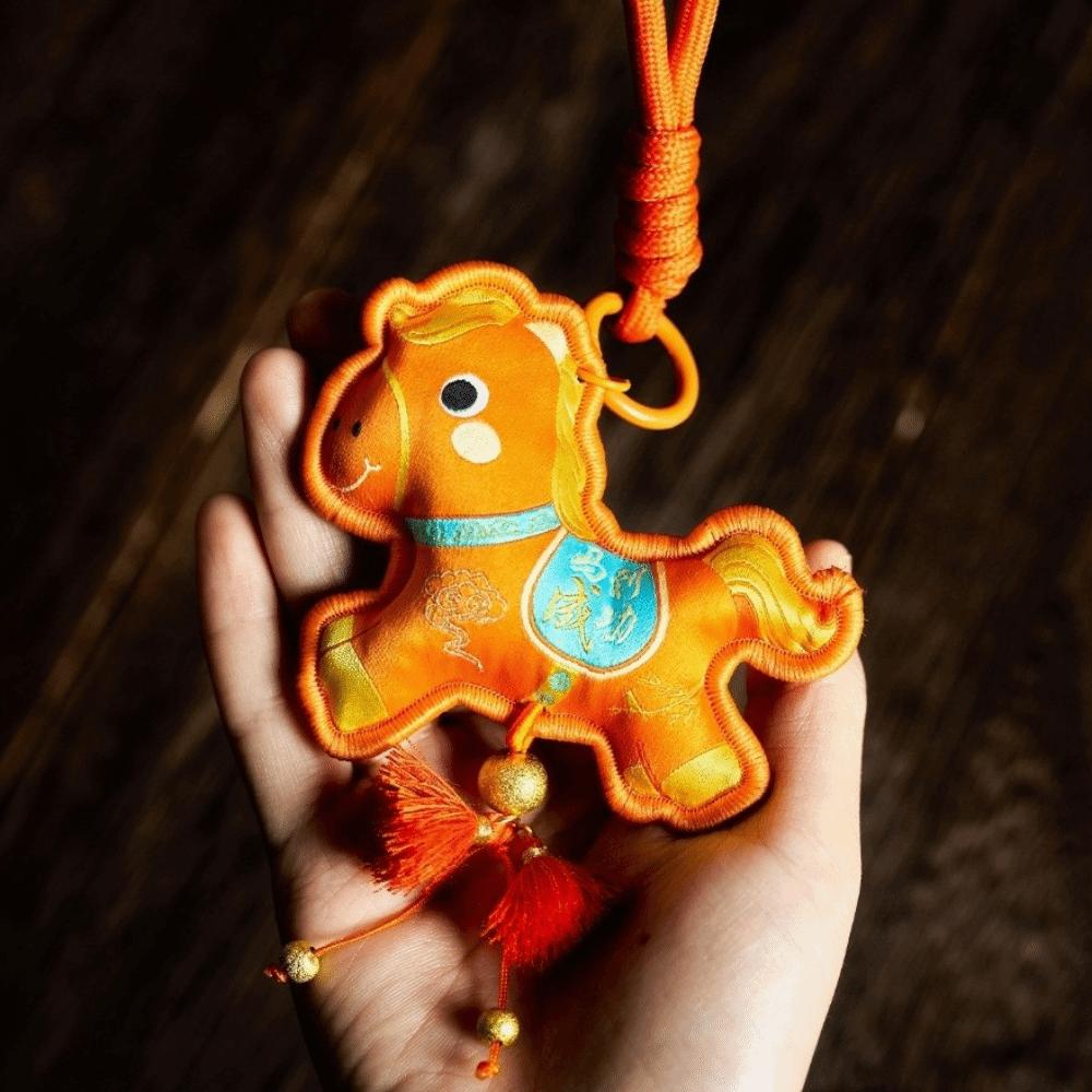Year of The Horse Horse Pendant Multicolor Year of The Horse Hanging Decoration  Living Room