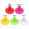 2pcs Rubber Golf Tees Stability Tee Holder Golf Training Aid for Driving Range and Practice Mat New