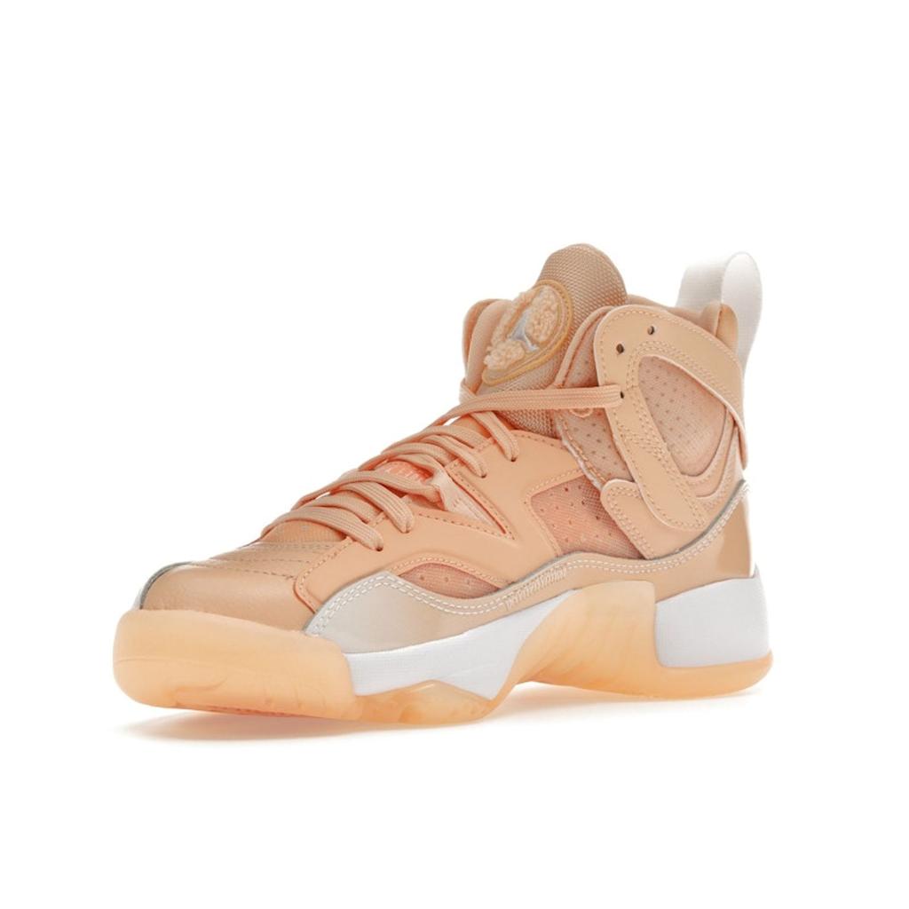 Air Jordan Jumpman Two Trey Arctic Orange Damen Sneaker Sunset-Haze Weiß DR9631-800