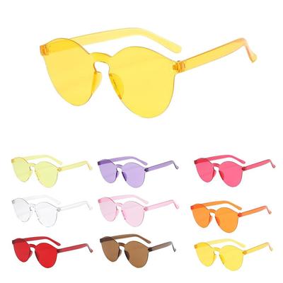 Unisex Round Frame Sunglasses Fashionable 90s Style Sun Glasses  Perfect for Daily and Photography