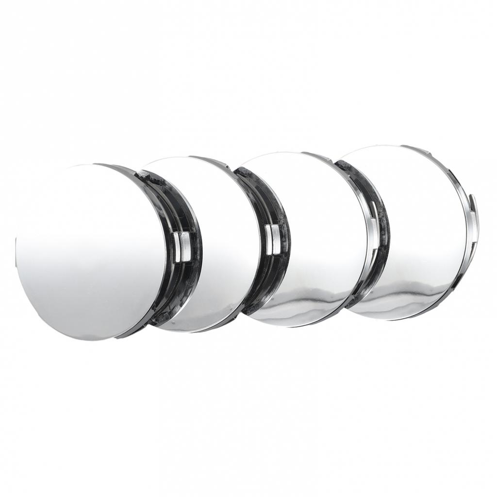 Dekiel Piasta Czarny Srebrny Dekoracja Samochodu Pojazdu