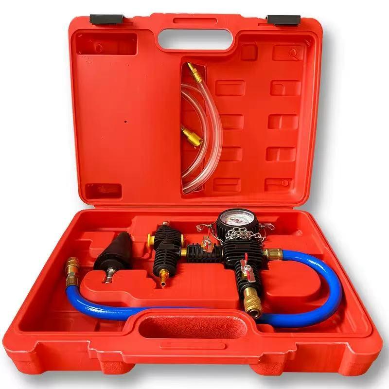 Car Radiator Leak Detection & Pressure Testing Tool Set