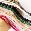 4 * 13mm round tube loose beads, crystal, agate, cylindrical round tube loose beads, semi-finished products, DIY jewelry, accessories