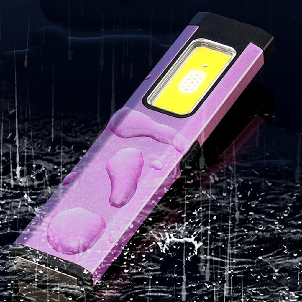 Rechargeable Multi Function LED Small Flashlight with Magnetic & Clip Portable Flat Mini Flashlight for Everyday Carry Travel
