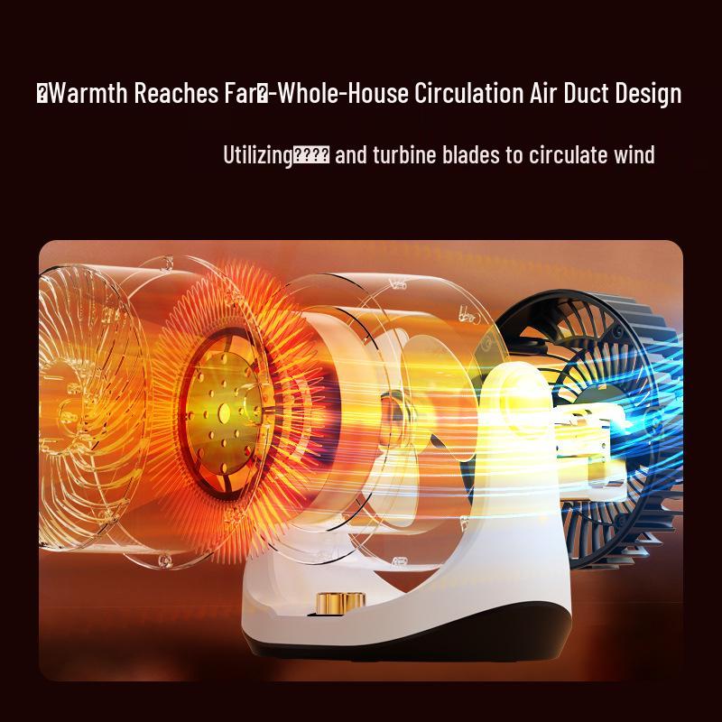 High-Power Dual-Use Hot & Cold Rapid Heating Electric Fan for Home & Office