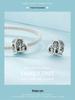 Yin Ziyun Heart-Shaped S925 Sterling Silver Family Tree DIY Bracelet Beads