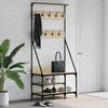 VidaXL Clothes Rack and Shoe Storage Sonoma Oak 837863