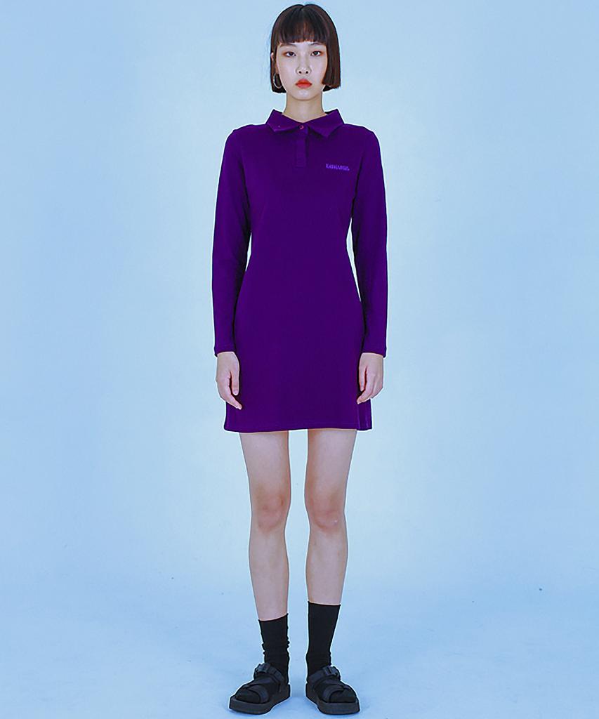 Catharsis Pique Dress (Purple) _S M