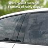 Car Window Trim Covers B-Pillars Column External Bright Strip Car Accessories For Mercedes-Benz V-Class Vito W447 220d 2015~2024