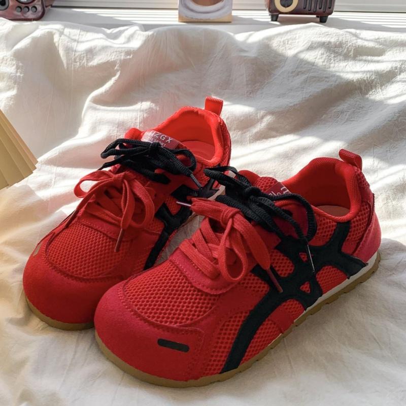 Fashion 2025 Spring Autumn New Fashion Korean Style Soft Bottom Anti Slippery Sneakers Casual Versatile Running Comfy Women Sneakers