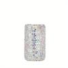 Bling Car Lip Balm Holder Insulating Crystal Rhinestone Auto Chapstick Holder Sparkling Vehicle Interior Decor Accessories