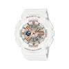 [Casio] Babygie Watch [Domestic Genuine Product] BA-110XRG-7AJF Women's White X Pink Gold