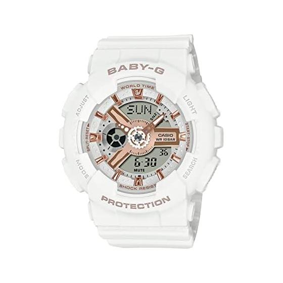 [Casio] Часы Baby-G [Оригинальный продукт для внутреннего рынка] BA-110XRG-7AJF Женские Белый x Розовое золото