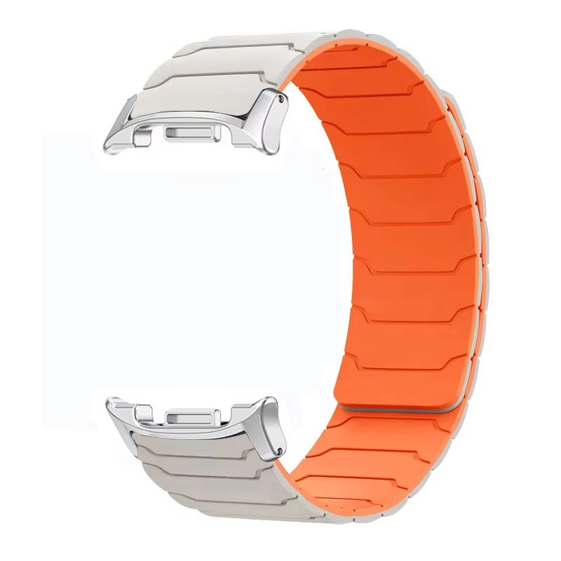 Silicone Strap for Samsung Galaxy Watch 8 40mm 44mm 8 Classic 46mm Sports Magnetic Bracelet Galaxy Watch Ultra 2026 47mm Correa
