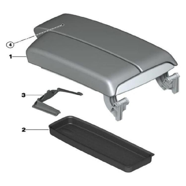 51167118064 for E90 E91 Center Console Armrest Storage Box Insert Tray