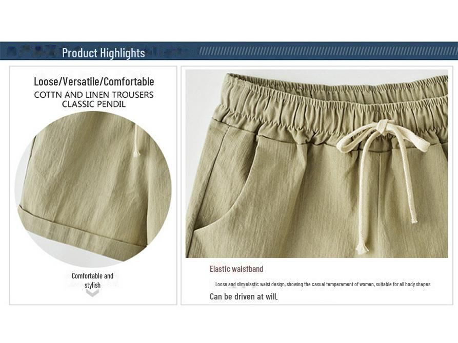 Sommershorts mit weitem Bein für Damen: Leicht, Locker sitzend, Übergröße, Schlank & Lässig, Bis zu 250 Pfund