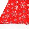 Christmas Gild Snowflake Pattern Santa Hat for Adult Winter Festival Party Hat