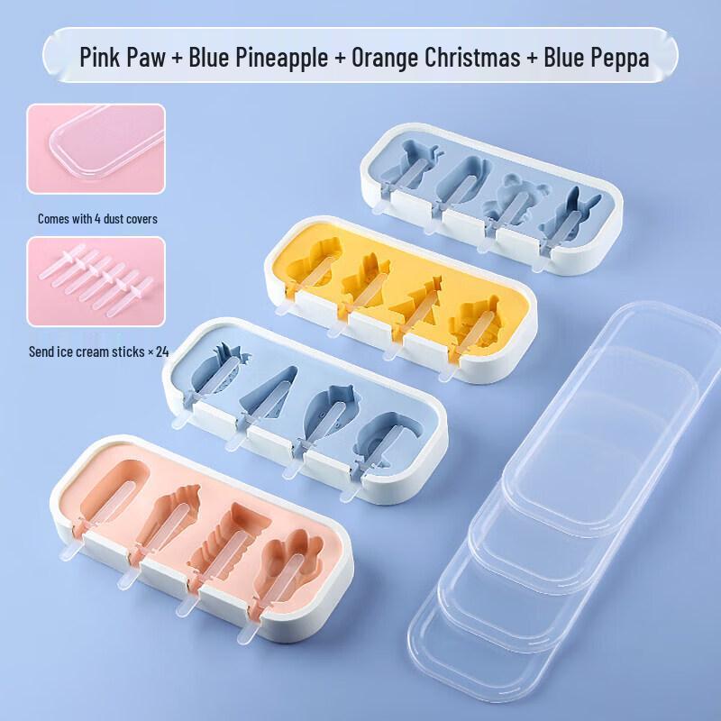 Food-Grade Silicone Ice Cream & Popsicle Mold