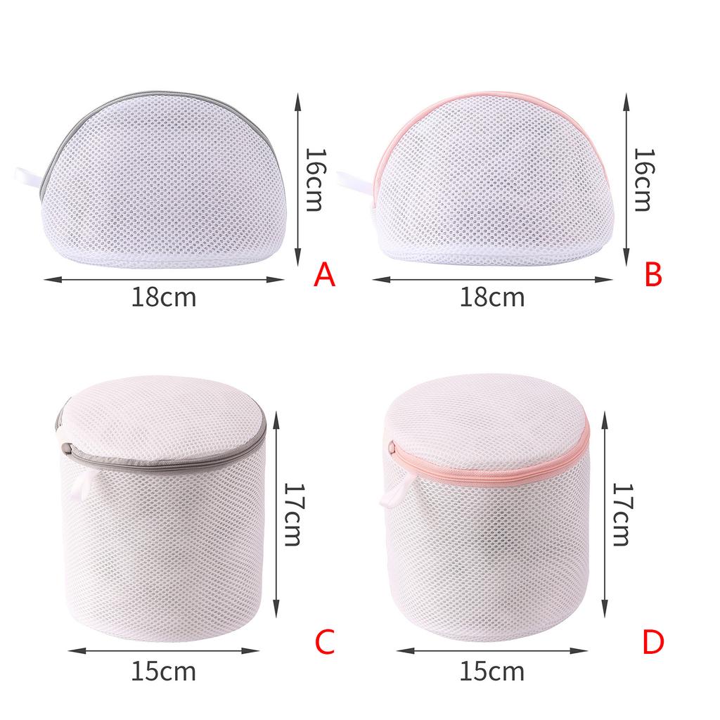 3Pcs Bra Washing Bag for Laundry Mesh Wash Bag Laundry Bags Lingerie Bag Underwear Brassiere Washing Bags with Zipper