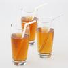 Strix Design Flexible Straws, Striped, 3 Colors, 6mm Diameter X 21cm Length, 180 Straws (3 Packs of 60 Straws), Paper Bag, MA-264