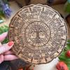 Creative Celtic Tree Calendar Home Desktop Wooden Decorations Study Wooden Calendar Decorations