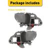 77186 Door Fit Handle Of 95-98 Chevrolet K1500 2 Set Front Or Rear L+R Gray