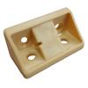 Furniture Angle Bracket 43x20x20 Komandorek Bracket with Flap BROWN BEECH (09) 100pcs