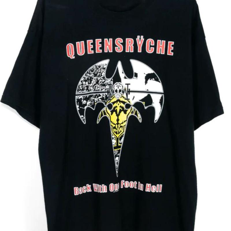 Queensryche Back With One Foot Black T Shirt All Size S To 5xl Ll1177