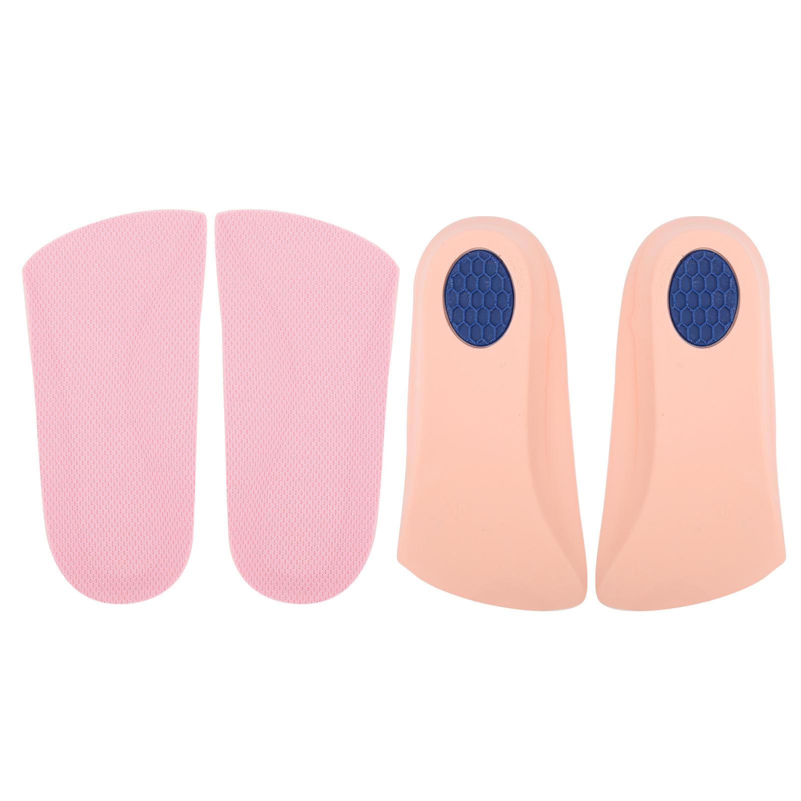 

2 Pair Half Shoes Pad Height Increase Heel Cuhions 1.5cm0.6in Lift Insert Soles for Outdoor Hiking