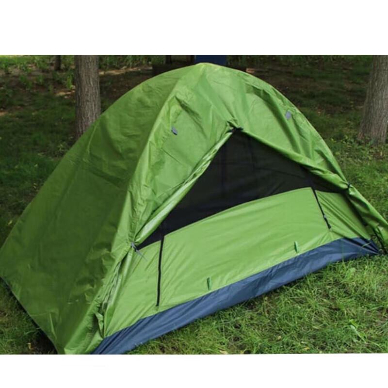 Single Person Manual Double-Layer Camping Tent
