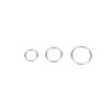 0.8mm Small Cartilage Nose Studs Lip Stus Hoop Ring Earring Body Piercing