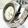 Used ORIENT Men's World Time Automatic Winding Day Date 469EE6-71
