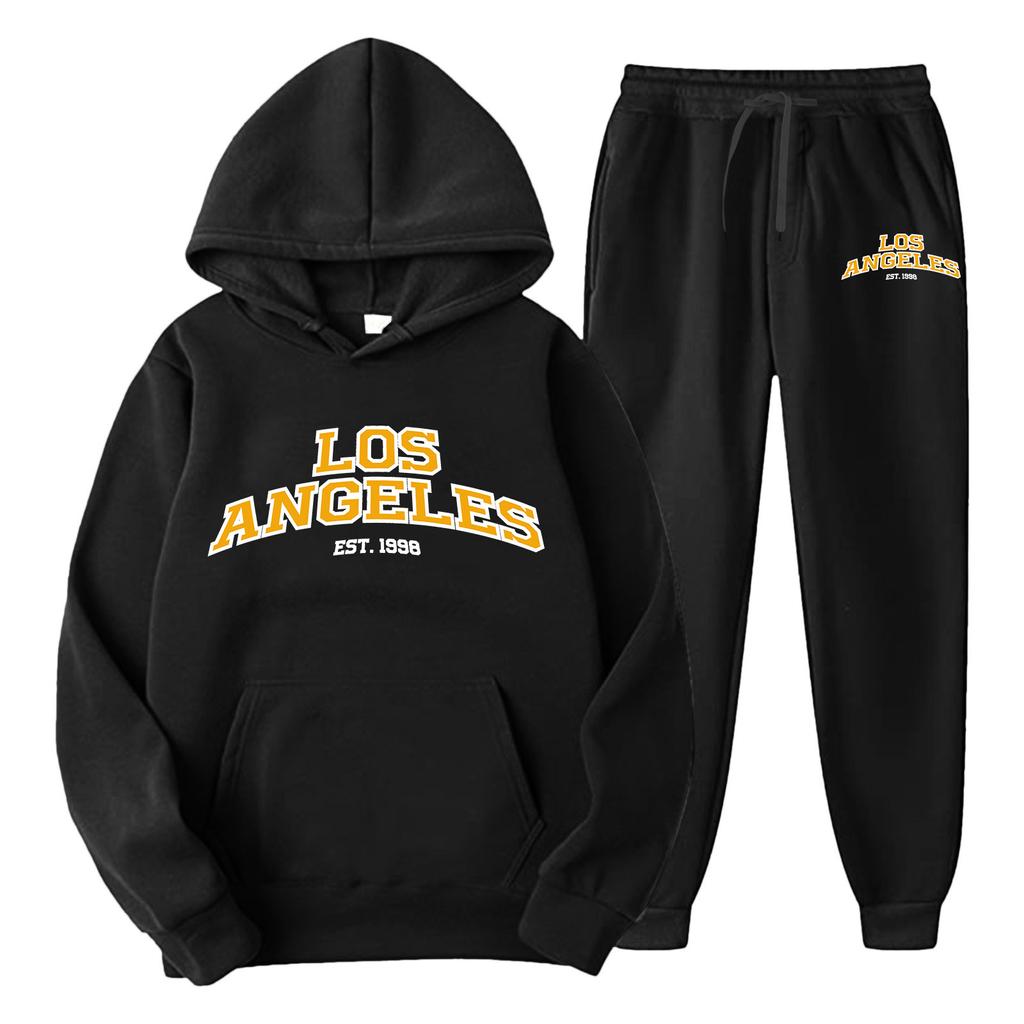 Men's suit Pullover sweater Sports suit Sweater suit Fashion fleece men's hoodie