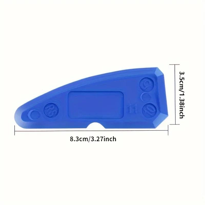 4pcs Silicone Glass Cement Scraper Sealant Grout Remover Tool Home Finishing Caulking Tools Home Cleaning Hand Spatula Tool