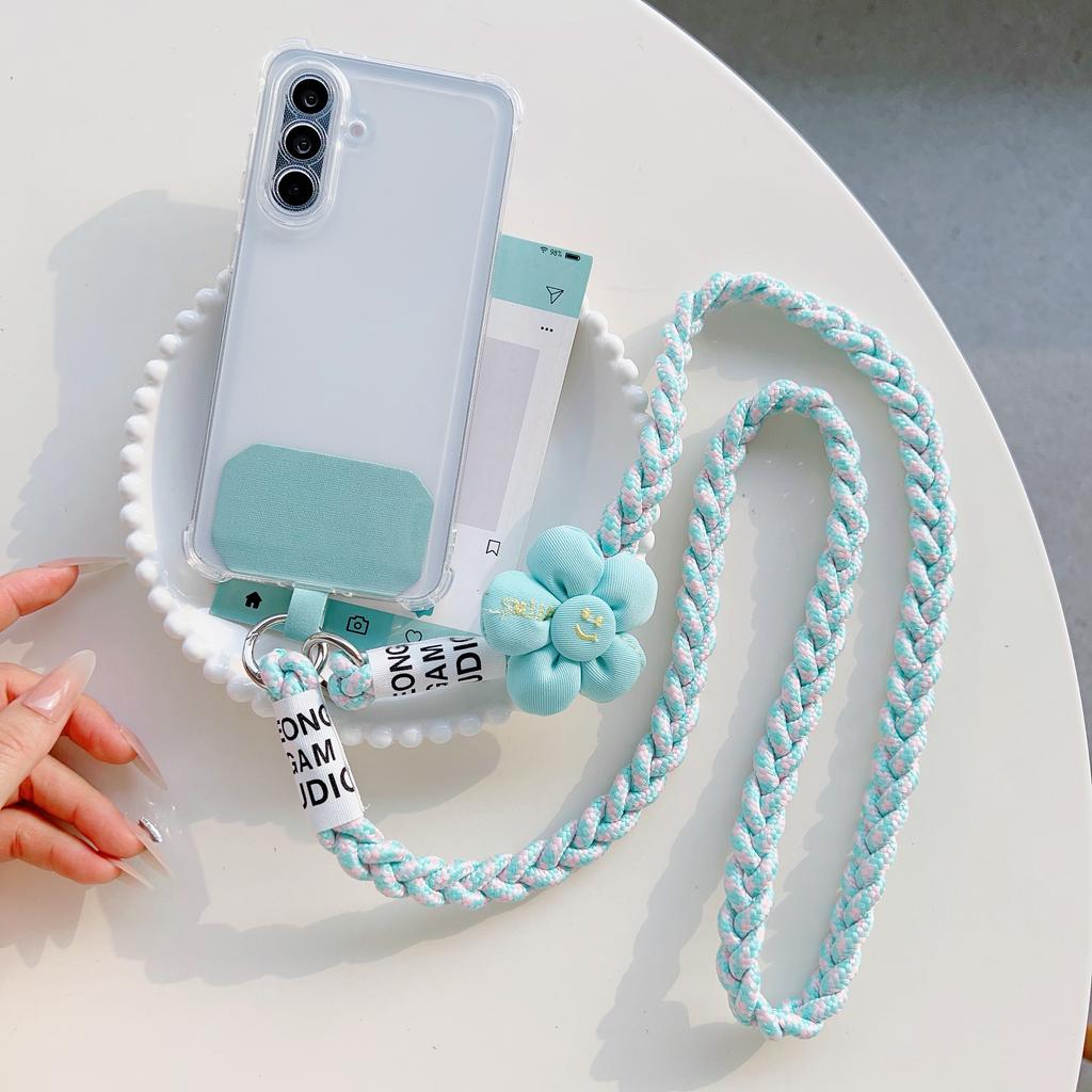 Can Be Carried Outdoor Mountaineering Mobile Phone Lanyard Women's Belts Woven Hanging Ornaments Anti Loss Lanyards Neck Strap