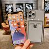 Card Bag Transparent Phone Case For iPhone 13 11 12 Pro Max XR XS Max X 7 8 Plus 12 Mini Shockproof Soft Bumper Clear Cover