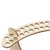 Minimalism Paint Brush Holder Wooden Paint Brush Organizer Nordic Pen Pencil Holding Rack  Artist