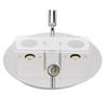 GU10 Ceiling Lamp Household Round Simple Style Ceiling Light for Bedroom Living Room 85?265V