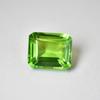 7.35 Ct Natural Green Peridot Emerald Cut Loose Gemstones   For Gifting