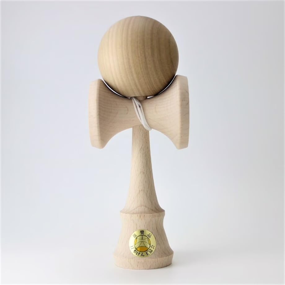 Taisei Kendama, Yamagata Workshop, Recommended by the Japan Kendama Association, Made in Japan, Includes Spare String, Welfare (Wood)