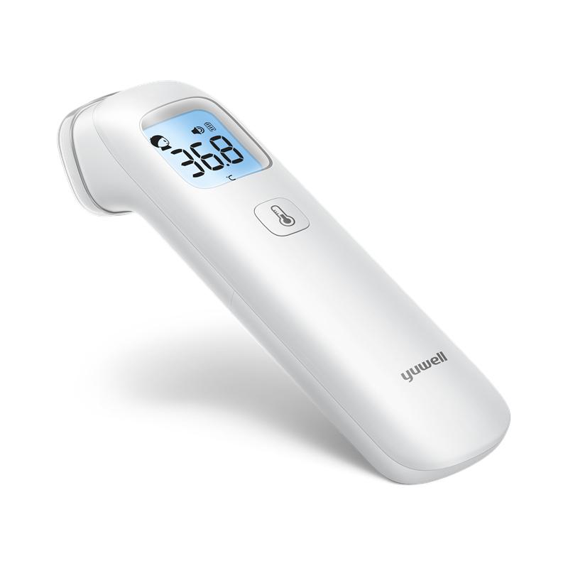 YUWELL YHW-5 skaitmeninis termometras infraraudonųjų spindulių bekontaktis termometras bekontaktis kaktos pistoletas Didelio tikslumo kaktos medicinos namai