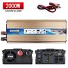 Smart Car Power Inverter 12V/24V to 220V, 500W/1000W/2000W, with USB Port