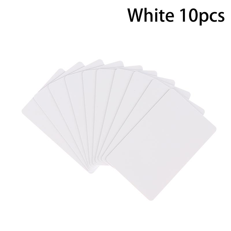 5/10 Pcs Nfc215 Black White Cards Rewritable Nfc Nt-Ag215 Pvc Cards Blank Easy Convenient Programmable Nfc Business Card