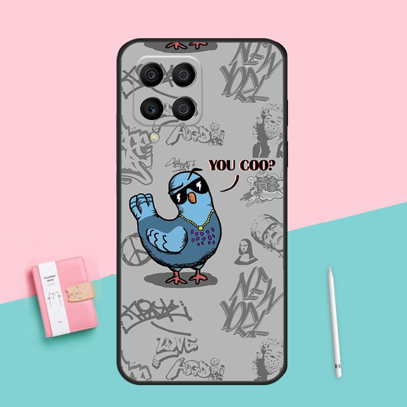 Pigeons Doves Bird Birds Flock Animal Phone Case For Samsung Galaxy M53 M33 M23 M13 M12 M22 M32 M52 M20 M14 M54 M11 M21 M31 M51